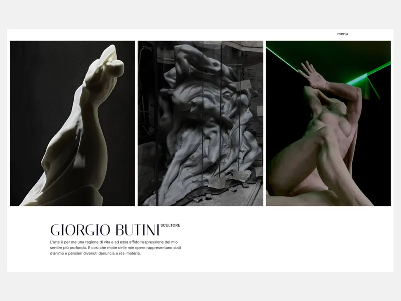 Immagine di anteprima del lavoro Giorgio Butini - Sculptor
